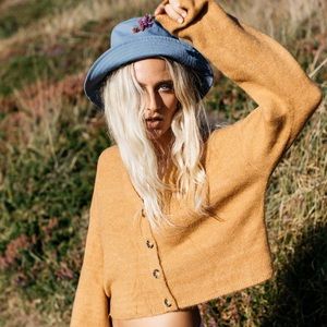 Billabong Cropped Cardigan
